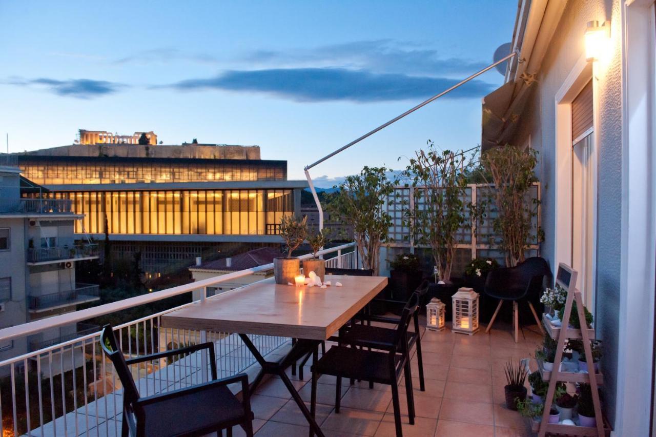 Acropolis View Deluxe Penthouse & Luxury Apartments Афіни Екстер'єр фото