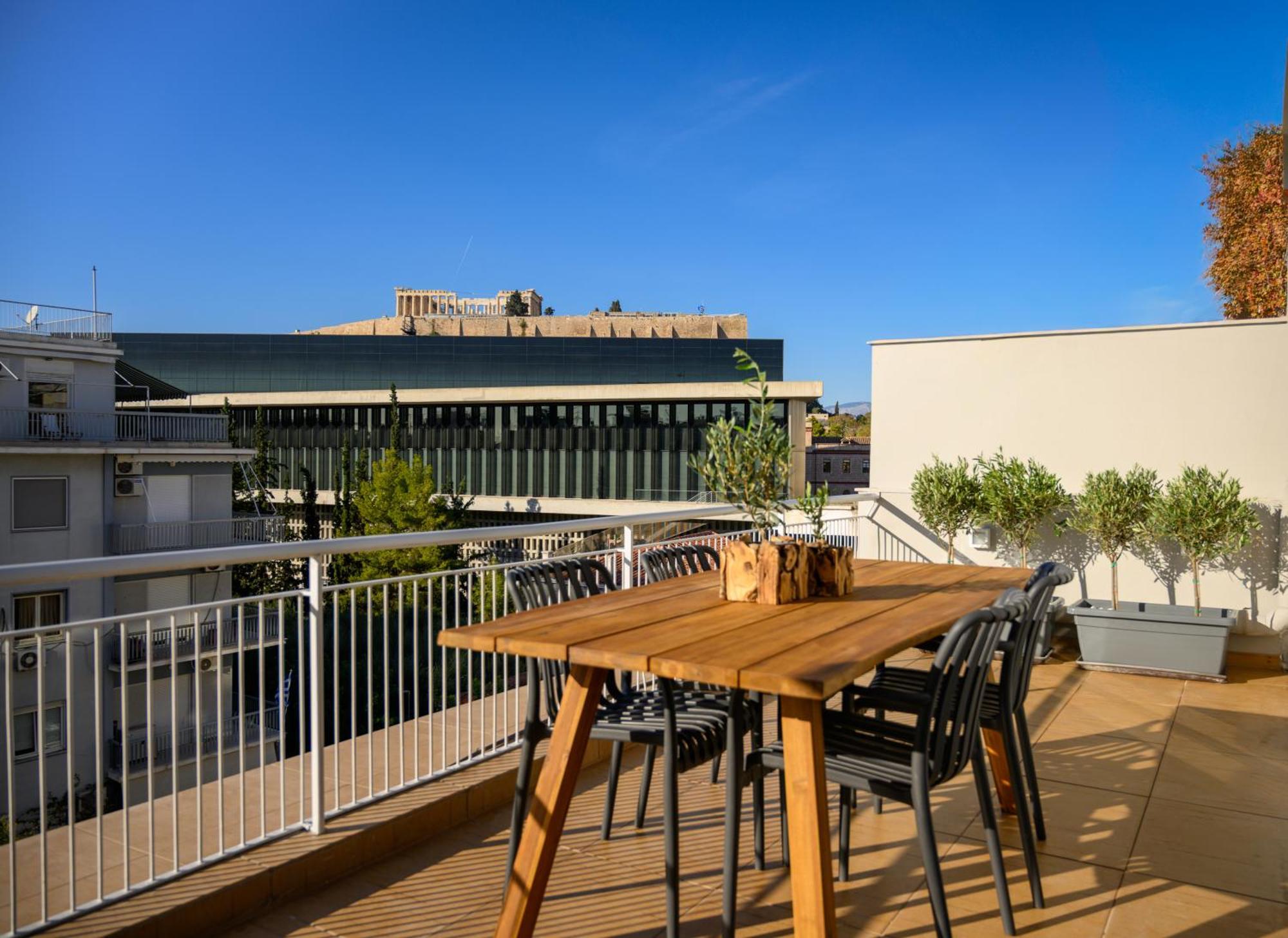 Acropolis View Deluxe Penthouse & Luxury Apartments Афіни Екстер'єр фото